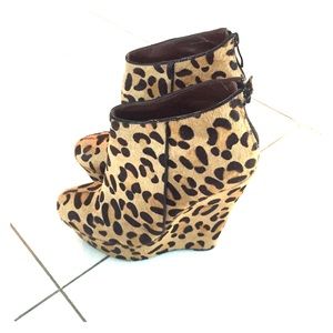 Bebe Wedge Booties